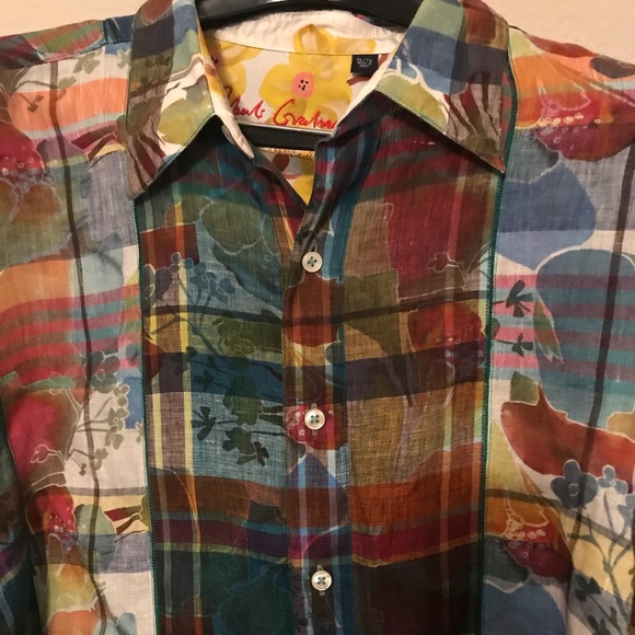 Additional pics Robert Graham shirt - Picture 3 of 8